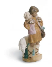 LLADRO #12284 SHEPHERD BOY BRAND NIB CHRISTMAS NATIVITY GRES RELIGIOUS SAVE$$ FS