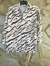 CHICO'S Zenergy Zip-Up Front Animal Print Jacket - Size 3 16 - 18 Large