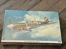 Modellino aereo Hasegawa Kittyhawk Mk.I /Mk.III scala 1/32 kit 08204 raro nuovo SIGILLATO