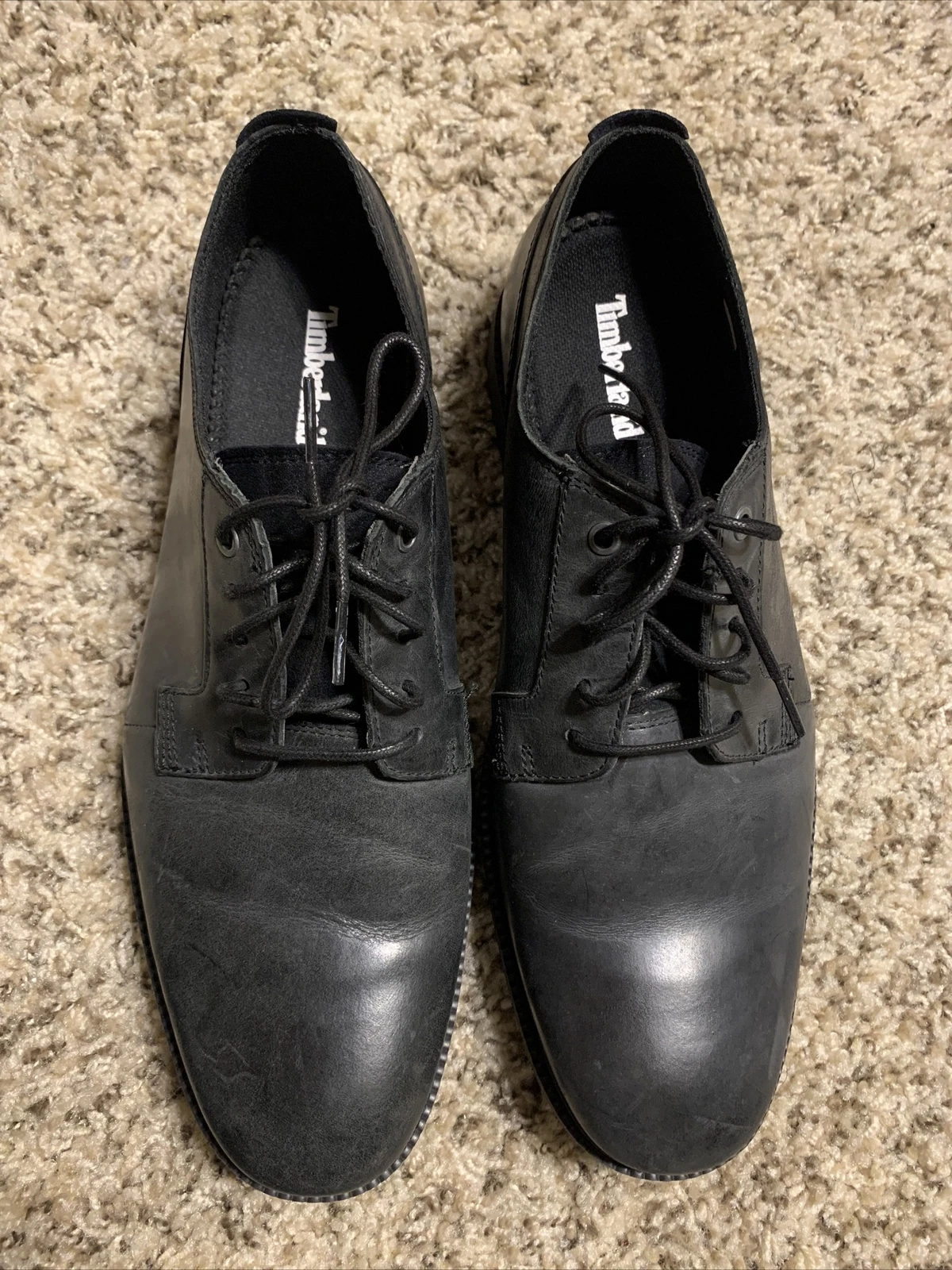 Scarpe Oxford Timberland da uomo Lafayette Park in pelle nera A1QE3