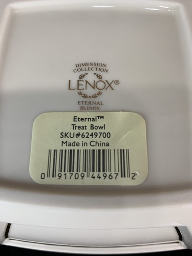 Lenox Dimension Collection Eternal Treat Schale Ivory Gold Neu - Bild 5 von 6