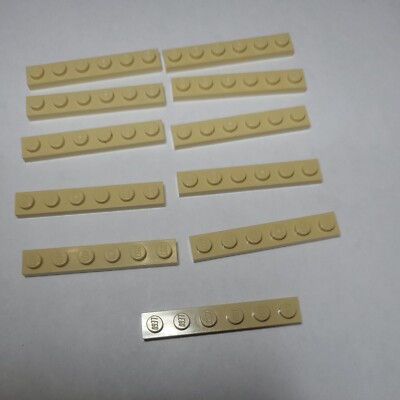 LEGO Replacement Spare Extra Parts 11 pieces 1x6 Plate 60479