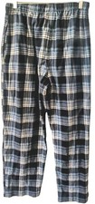 Faded Glory Blue Plaid Pajama Pants (MT)