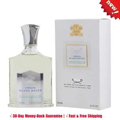 Virgin Island Water Perfume Cologne for Men & Women Unisex 3.3 oz Tester