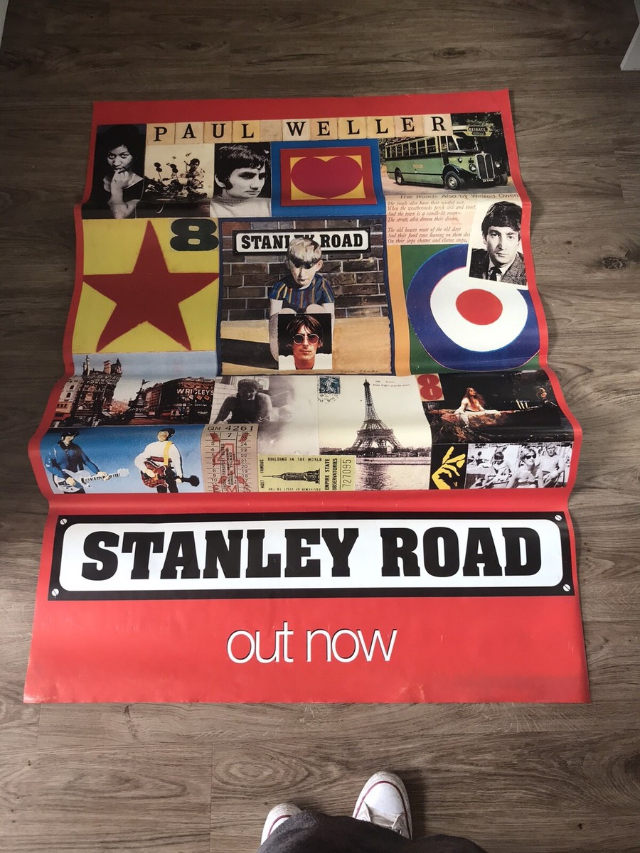 1995 Original Paul Weller The Jam, Record poster Album