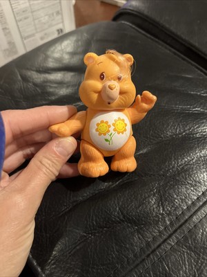 Vintage Care Bear FRIENDSHIP BEAR Poseable Figure Orange