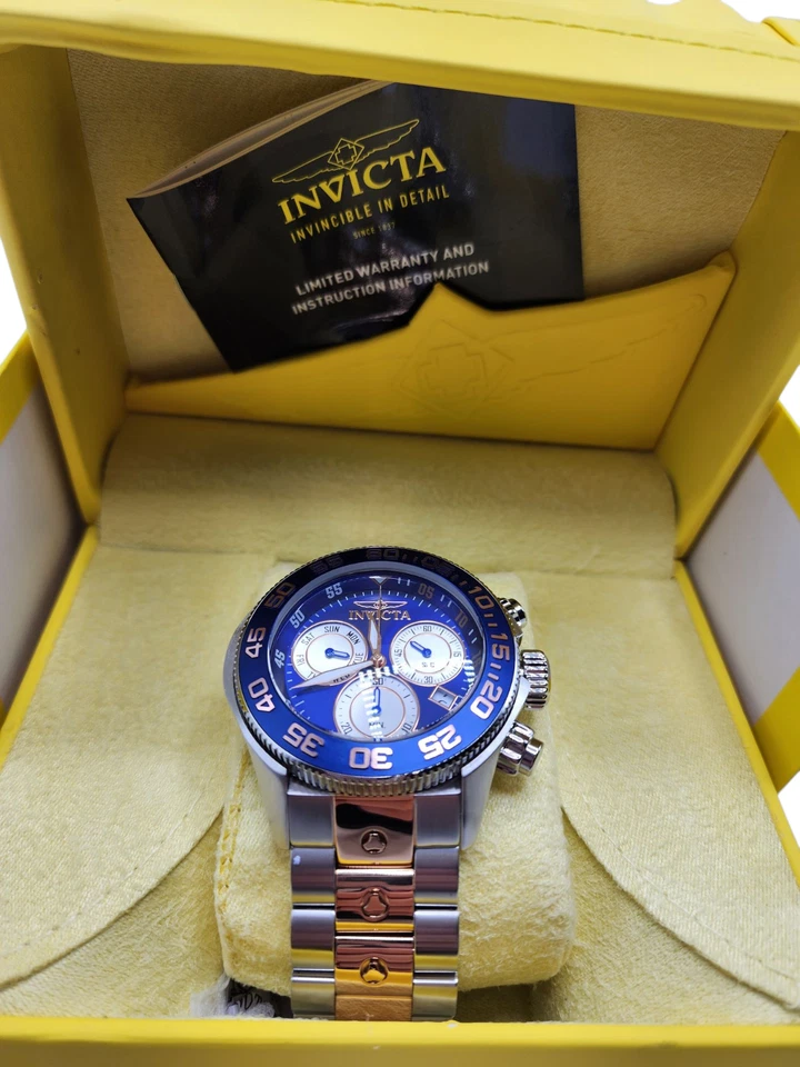 Reloj Hombre Invicta Pro Diver Swiss Ronda Z60 Calibre 51mm Acero Oro Rosa 31801 Foto 3 de 4