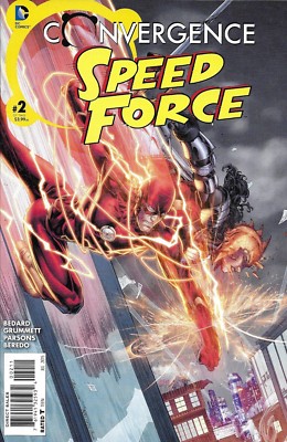 Convergence Speed Force Comic 2 Cover A Brett Booth First Print 2015 Tony Bedard