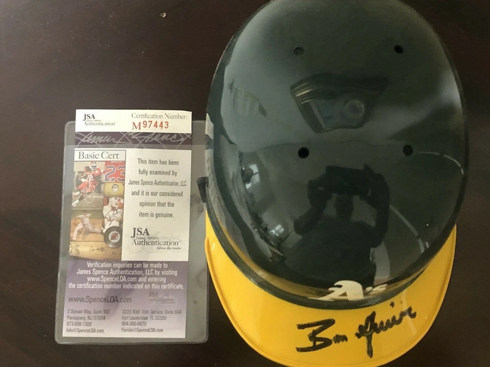 Ben Grieve Signed Autographed Oakland Athletics A's Mini Batting Helmet ROY JSA - Image 4 of 4