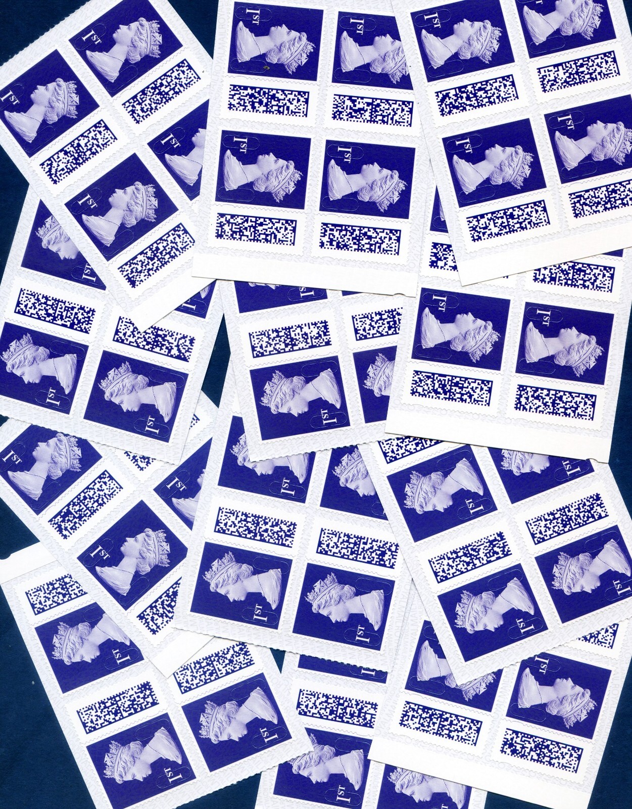 1st & 2nd Second Class Genuine New Mint Stamps Royal Mail Swap Out