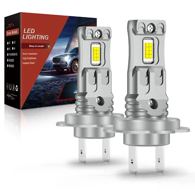 AUXIRACER 2 Lampadine H7 CANBUS a LED Fari Auto Moto Lampade Luce Bianca 6000LM 6500K 12V