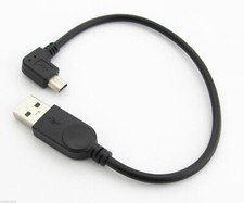 1pc Right Angle 90 Degreee Mini 5pin USB Male to USB 2.0 Male Data Charge Cable