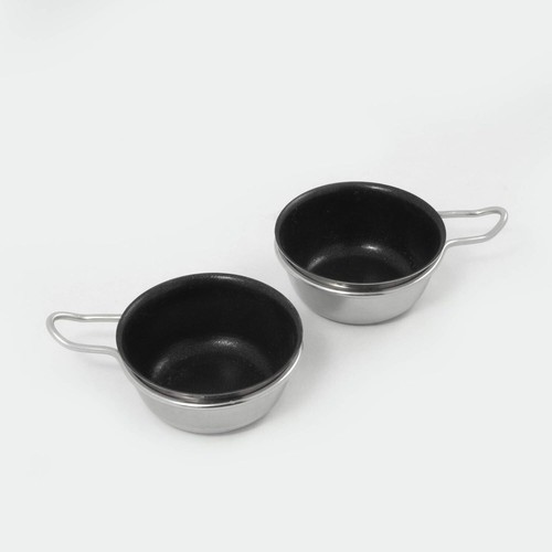 Excelsteel 18/10 Stainless Steel 2 Cup Egg Poacher, Non Stick Easy - 第 5/5 張圖片