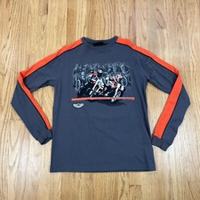 Vtg Harley Davidson 03 100 Years of Great Motorcycles Long Sleeve T Shirt Sz M