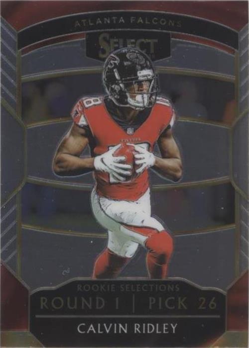 Calvin Ridley Rookie 2018 Panini Select - Rookie Selections Calvin Ridley #RS-10 (RC) for ...