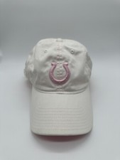 Reebok NFL Girl's Slideback Hat Pink OSFA Indianapolis Colts Embroidered Logo