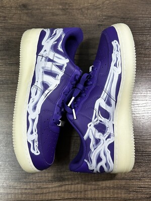 Nike Air Force Low QS 'Purple Skeleton' (CU8067-500) Men's