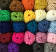 King Cole Big Value Chunky Yarn Wool Knitting 100% Premium Acrylic 100g