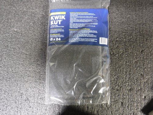 AIR HANDLER 15x24x1/4, Trim To Fit Filter Pad 12PK 1W755(TJ) - Picture 2 of 5