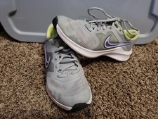 2021 Nike Downshifter Gray/Purple Girls Sneakers CZ3949-003 Size 4.5Y