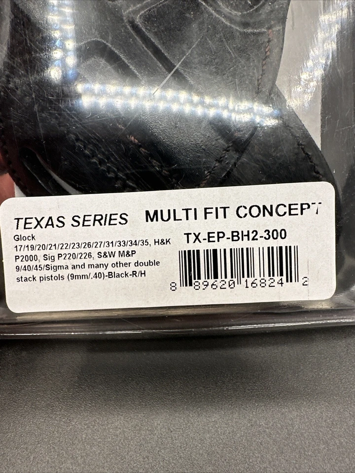 TAGUA Texas Series 1836 Holster (TX-Ep-bh2-300 Multi Fit Concept Glock Sig S&W - Image 2 of 4