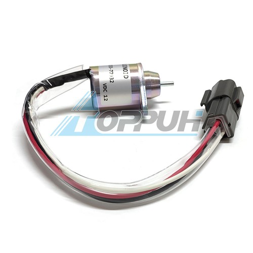 Fuel Shut Off Solenoid 119233-77932 12V For Yanmar 3TNV88 John Deere 4200 4300 - Bild 2 von 6