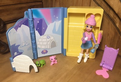 Polly Pocket Adventure Winter Iglo Box 2009