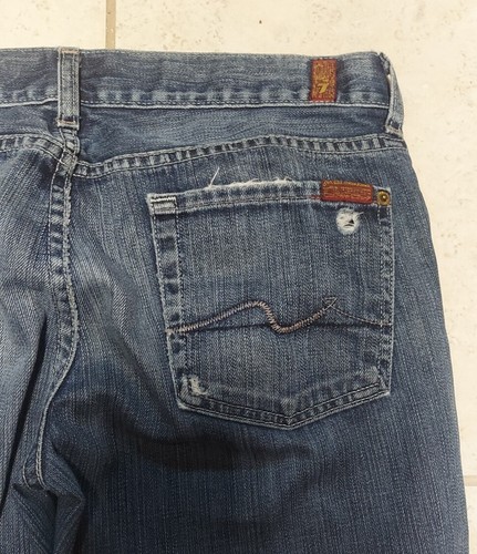 7 Seven For All Mankind Jeans Women's Size 29 Boot Cut Denim Pants - Bild 8 von 9