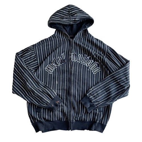 Metal Mulisha Skeleton Full Zipper Hoodie Men's Size M