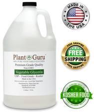 Vegetable Glycerin Bulk 1 Gallons 10.5 lbs. USP 99.9 Pure Food Grade VG Liquid