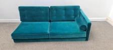 Image of SWOON Porto Sofa, Kingfisher Easy Velvet (S051)