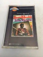 Jimi Hendrix + Little Richard Tape Cassette Major Loisirs Switzerland - Rare