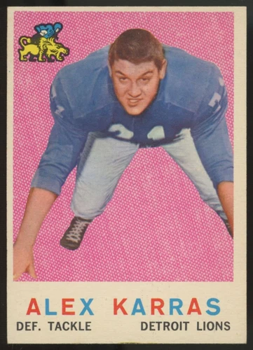 1959 Topps Alex Karras RC #103 NM