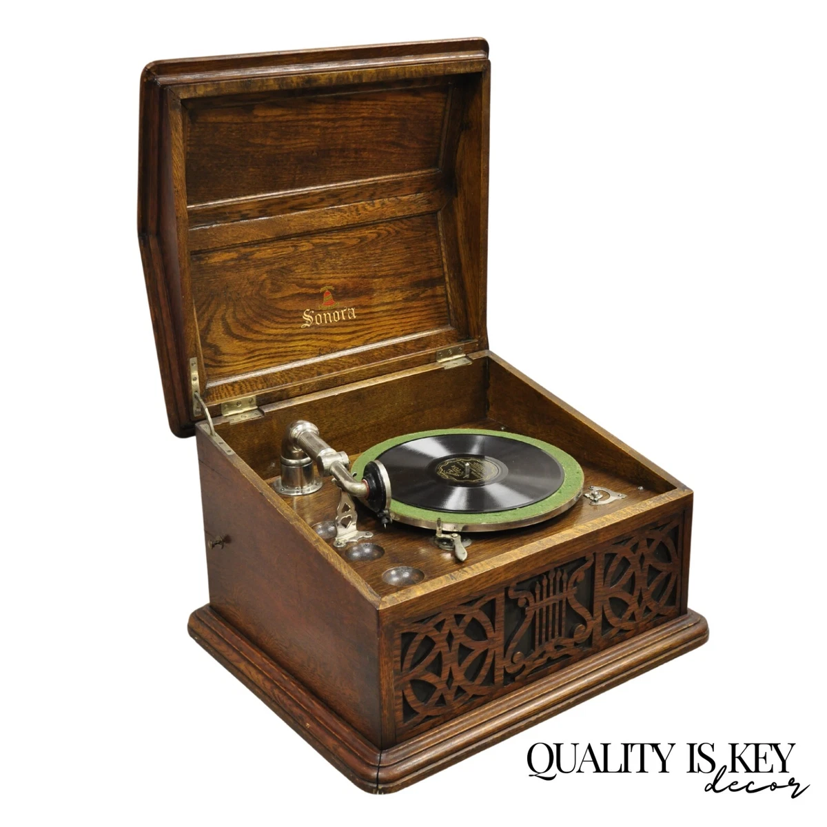 1918‘s USA アンティーク ゼンマイ式 レコードプレーヤー SONORA社 Sonora Phonograph for sale | eBay