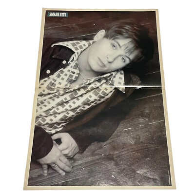 Robbie Williams / Mark Owen A3 Vintage Double-Sided Poster   Smash Hits Magazine
