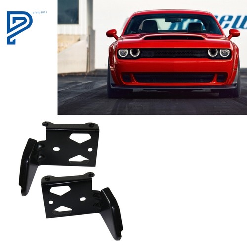 Bumper Bracket For 2015-2021 Dodge Challenger Set of 2 Front Left and Right - Picture 2 of 15