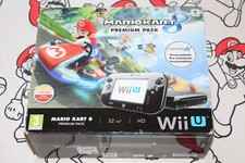 CONSOLA NINTENDO WII U NEGRA 32GB MARIO KART 8 PREMIUM PACK