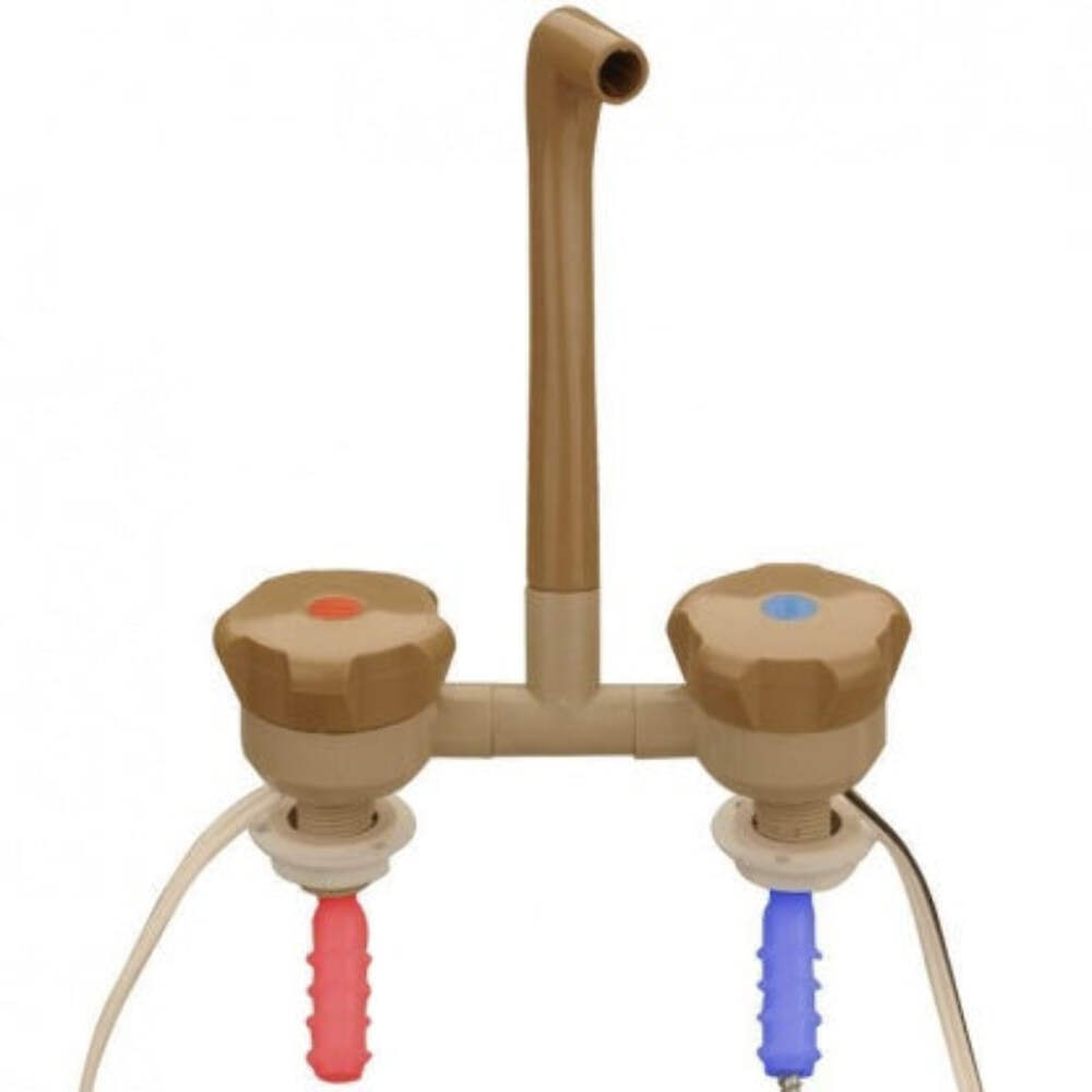 Comet Novo Mixer Tap Beige Caravan Motorhome
