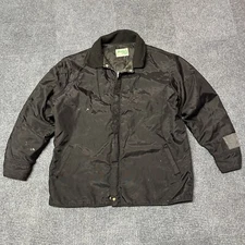 Labonville Inc Men's Insulated Work Jacket Black Size L Made in USA