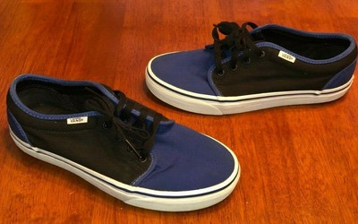 vans royal blue shoes