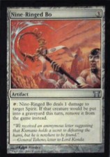 Nine-Ringed Bo - Champions of Kamigawa: #263, Magic: The Gathering Nm R161
