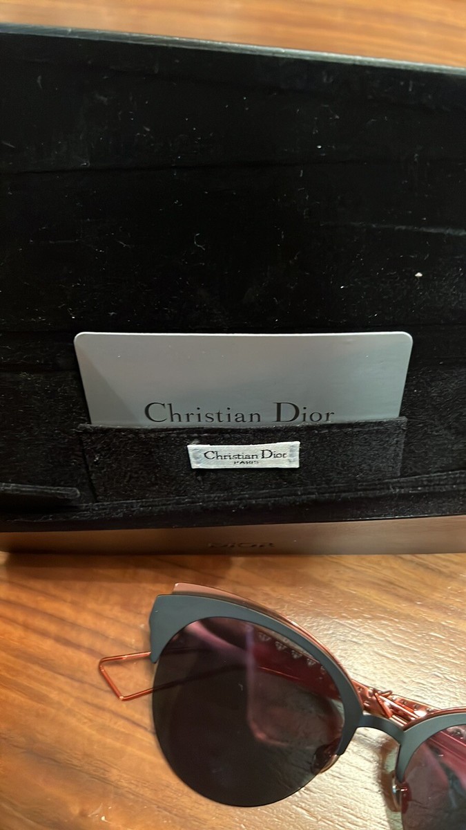 Christian Dior Clubs 55mm Chic Sunglasses New Matte Black / Clear Christian Dior Clubs 55mm Chic Sunglasses New Matte Black  main image 4