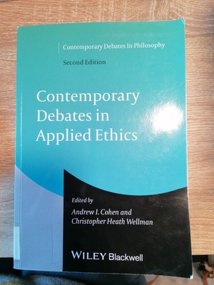 Contemporary Debates In Applied Ethics