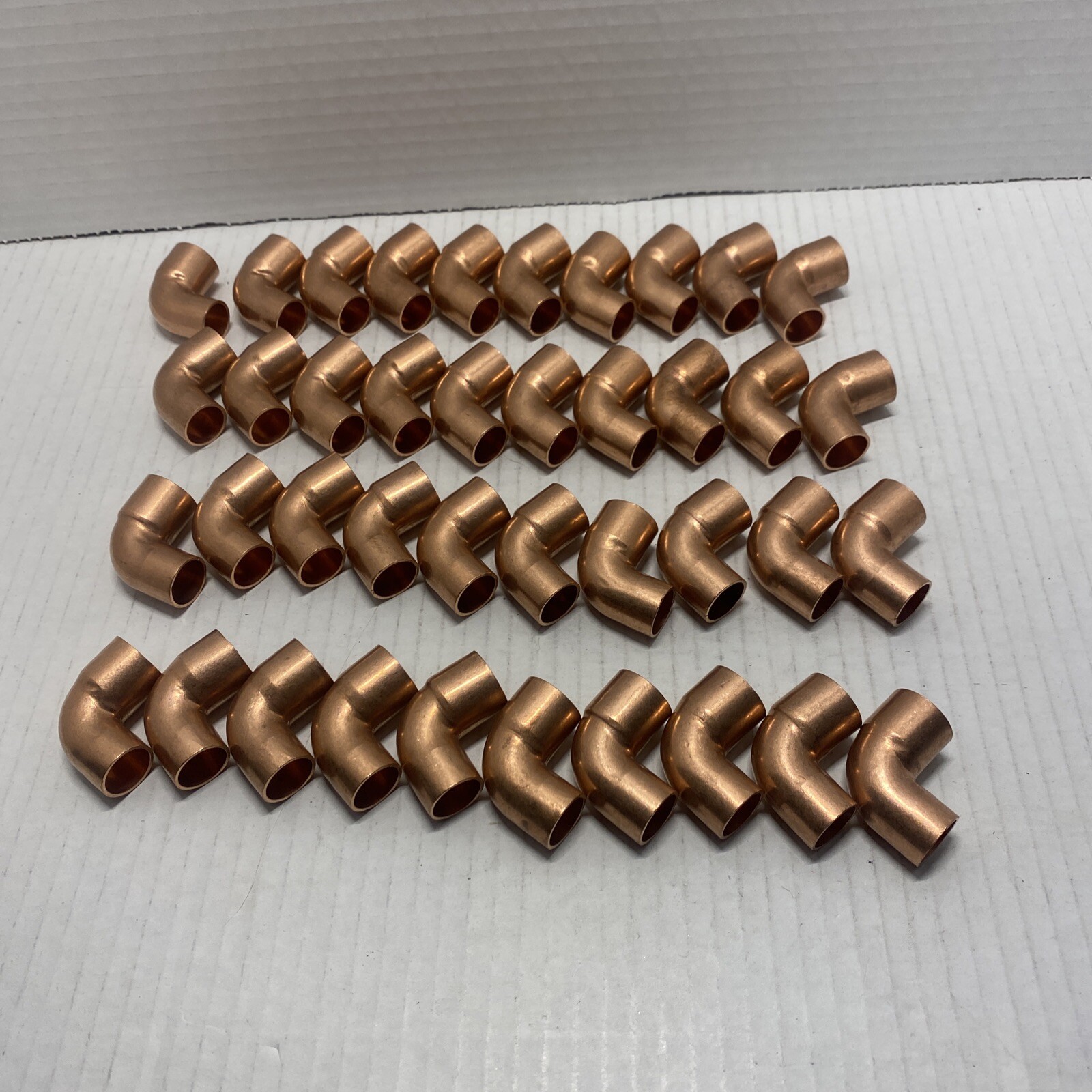 Mueller Industries 1/2”, 90° Elbow Short Radius Street (FTG x C) (Lot Of 40)