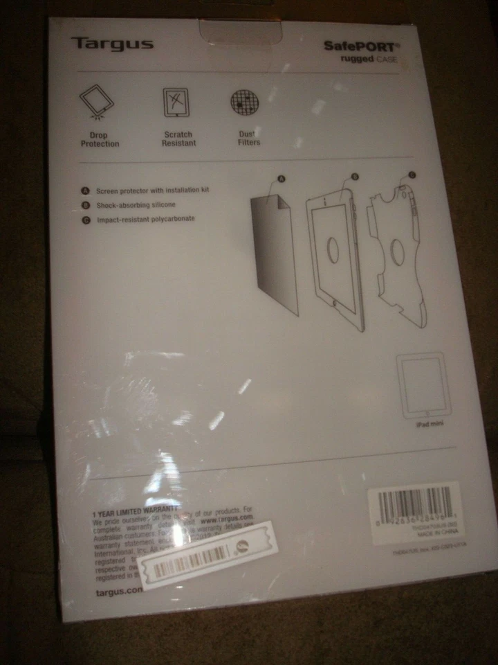 TARGUS SAFEPORT RUGGED IPAD MINI CASE - Image 3 of 4
