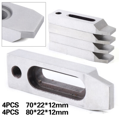 4PCS CNC Wire EDM Stainless Jig Holder Clamp 70mm M8 Thread Wire Cutter Tools