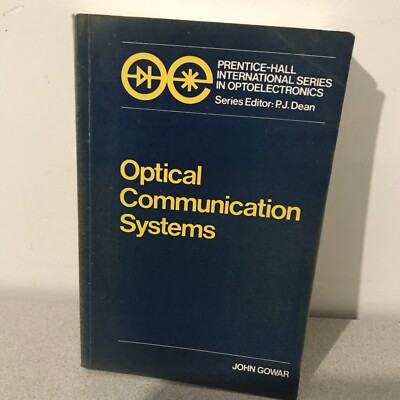 Optische Kommunikationssysteme Buch John Gowar Elektrotechnik Elektronik
