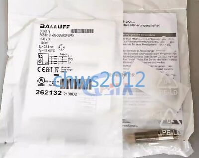 1 PCS NEW BALLUFF Liquid level sensor BCS M12K4D2-GSM80G-S04G BCS0179