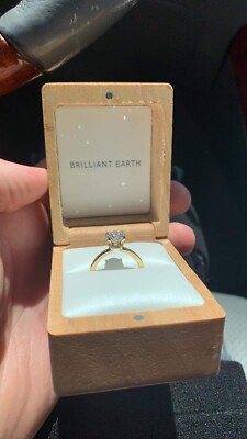 Brilliant Earth Carat Hidden Halo Lab Created Diamond