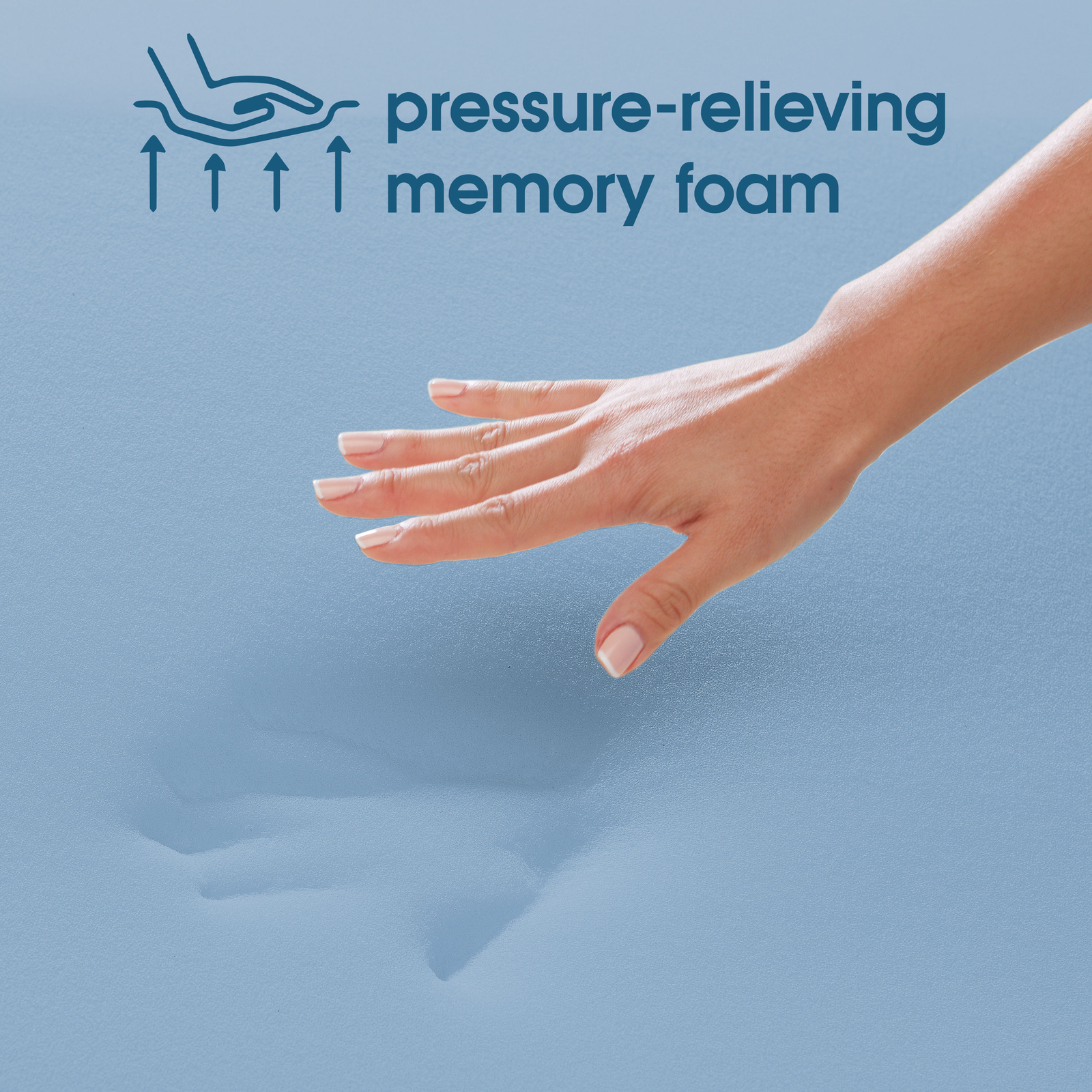 Dream Studio 12” Zoned Memory Foam Mattress Distressed As Is